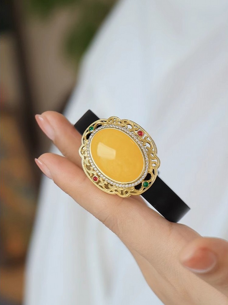 Office Ladies Work Natural Amb - Leatherwork Jewelry recensie en prijs