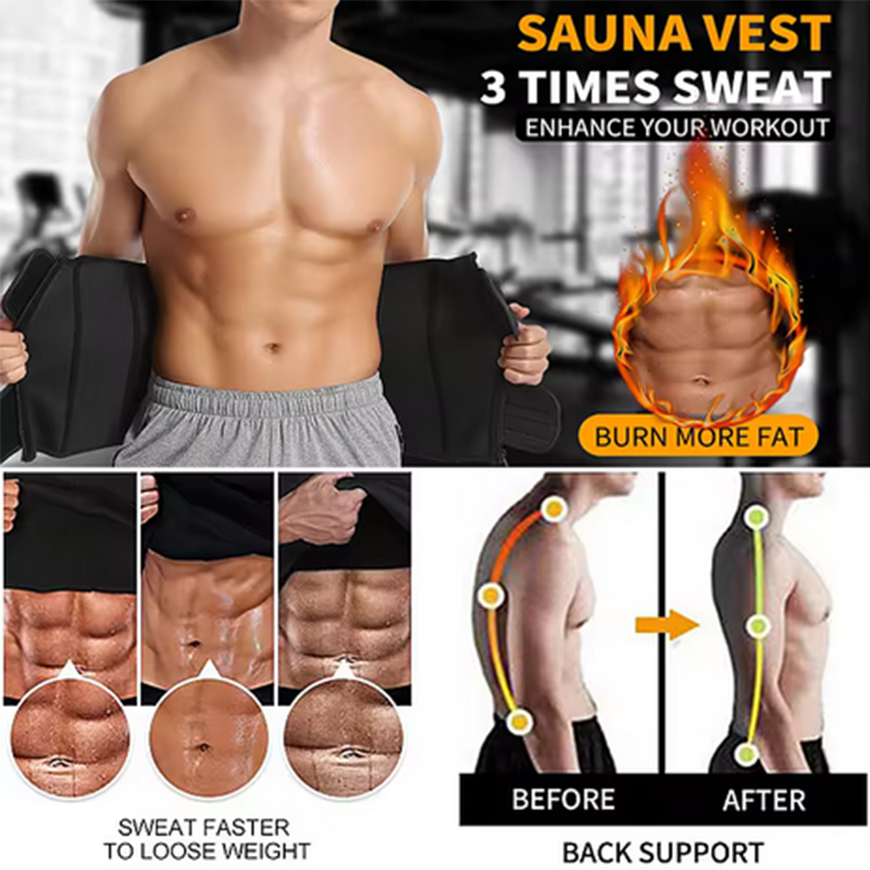 Men's Slimming Belt Waist Trai - Leather Workout Belt recensie en prijs