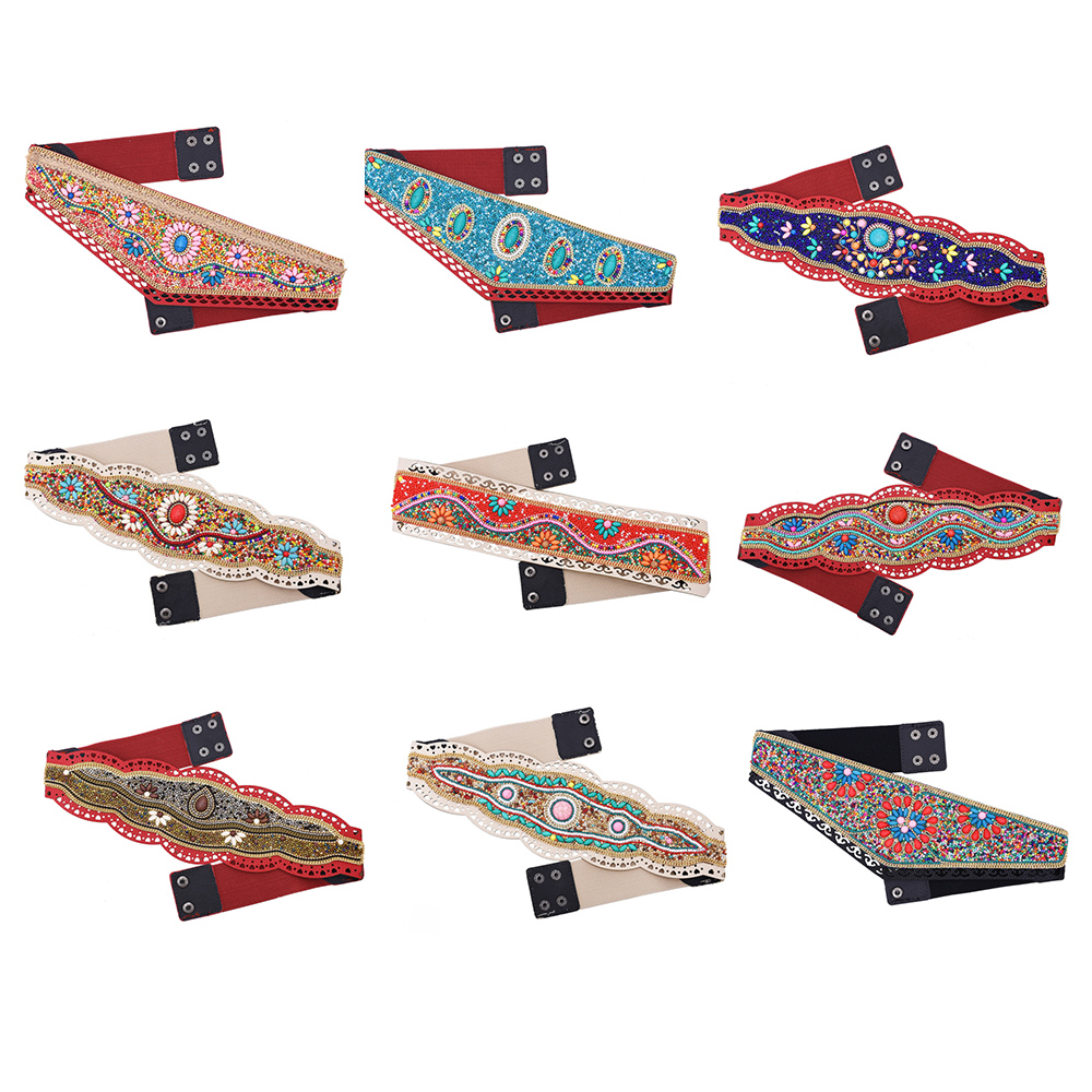 Colorful Rice Beads Waist Belt - Leatherwork Jewelry recensie en prijs