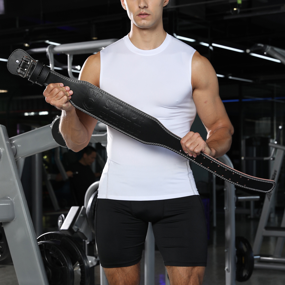 WOSWEIR-Men's Cow Leather Wais - Leather Workout Belt recensie en prijs