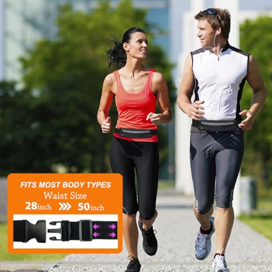 Slim Running Belt Fanny Pack f - Leather Workout Belt recensie en prijs