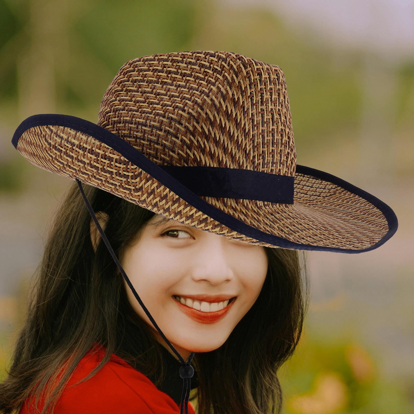 Outdoor Farmer Straw Hat for M - Leather Work Hat recensie en prijs