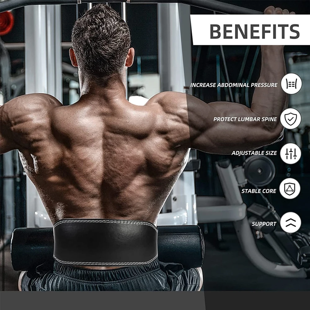 Leather Fitness Weight Lifting - Leather Workout Belt recensie en prijs